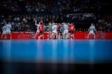 Kiel, 23. März 2019. Der THW Kiel (weiß) trifft in der Gruppenphase des EHF-Cups auf Fraikin BM Granollers (Spanien/rot).